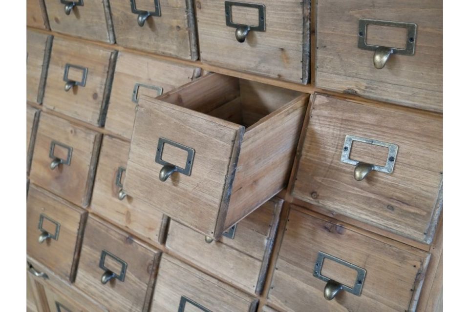 Apothecary Style Storage Chest