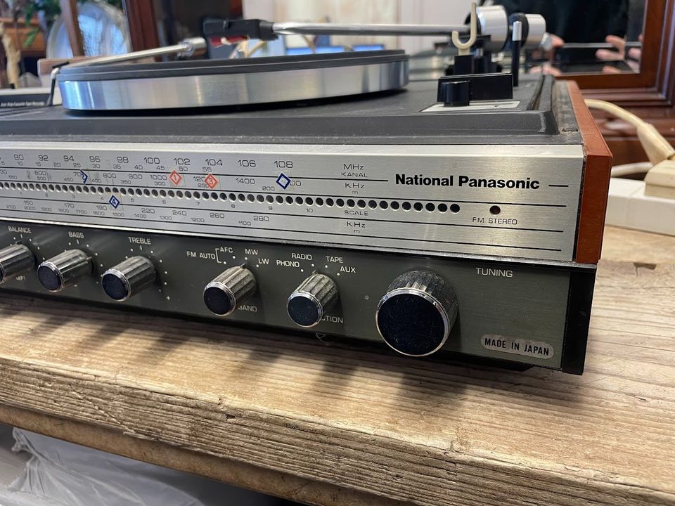 Vintage/Retro SG-1070L National Panasonic Stereo Music Centre No Speakers