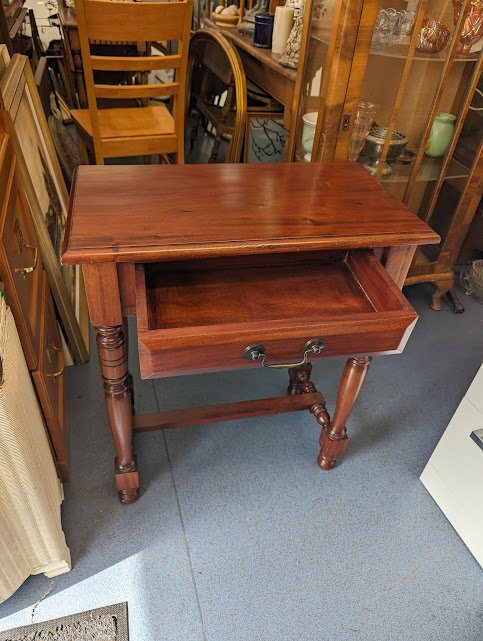 Dark Wood Side Table