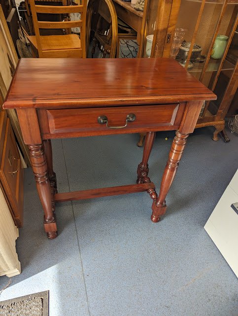 Dark Wood Side Table