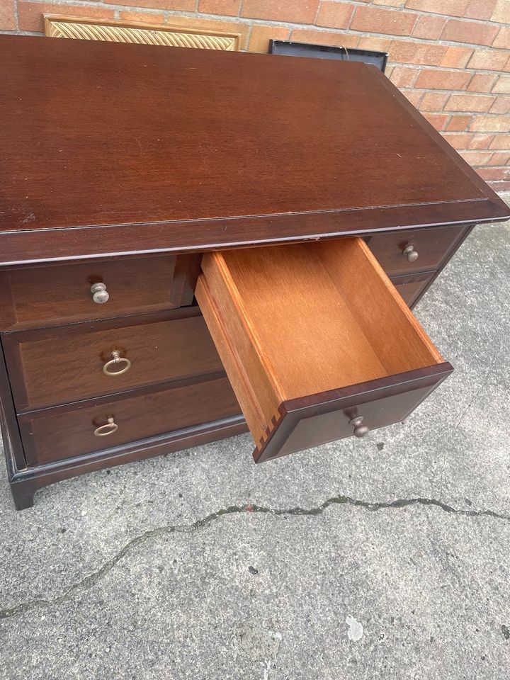 Vintage Stag Minstrel 5 Drawer Chest of Drawers